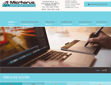 Tablet Screenshot of micrhorus.com